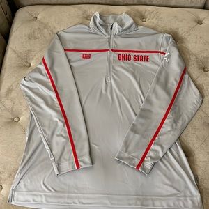 Nike Ohio State dry fit Half zip XL